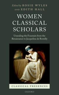 Women Classical Scholars Book Cover