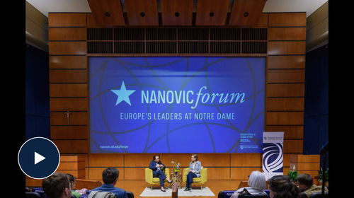  April 22 Nanovic Forum Event 